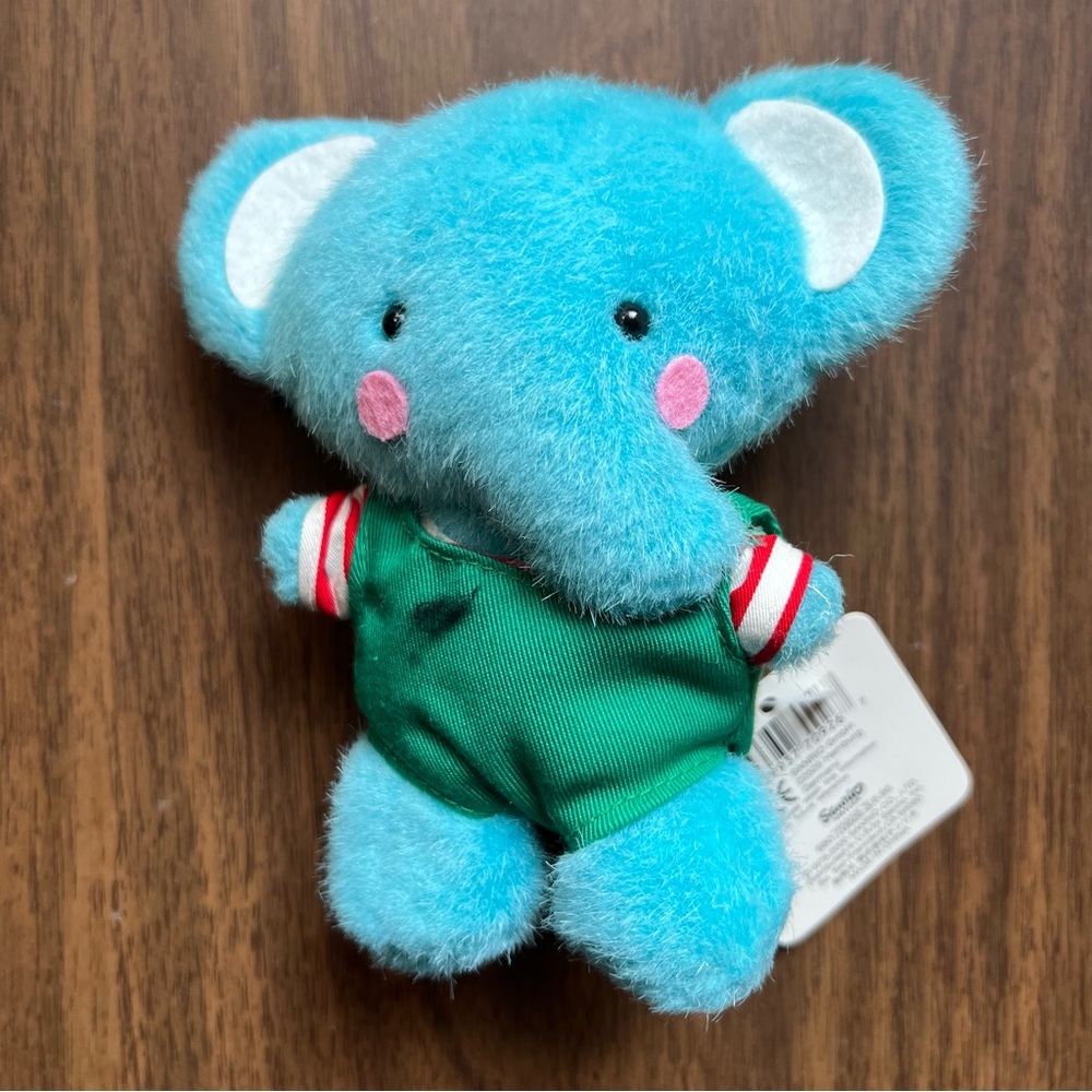 Sanrio Blue Elephant Plush with Green Outfit - Picture 4 of 4